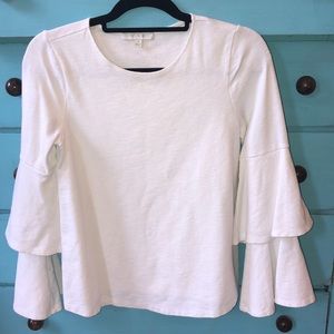 Eri + Ali ruffle sleeve tee
